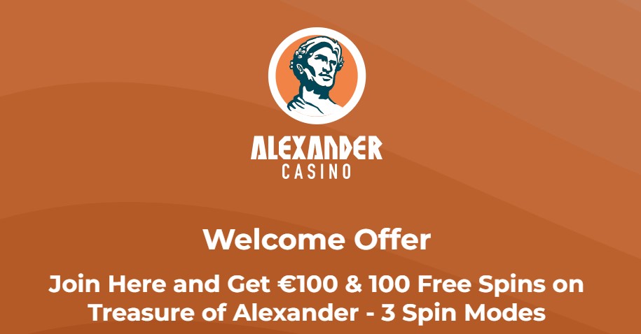 alexander casino välkomstbonus