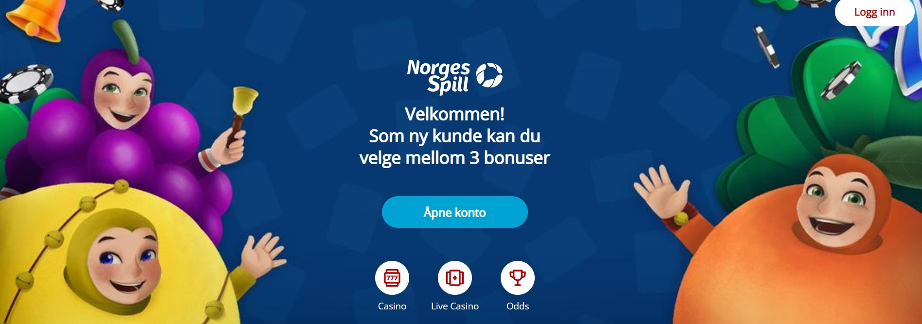 bonus norgesspill casino