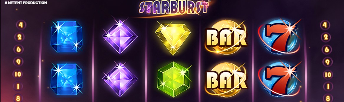 Starburst Tema og Grafikk