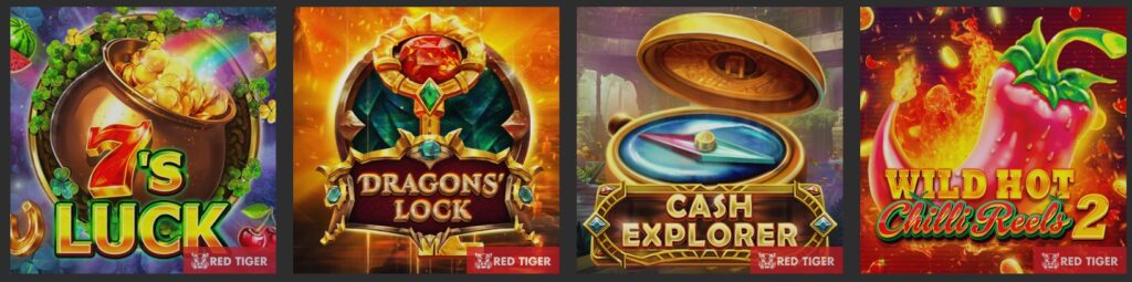 nye spill fra red tiger gaming
